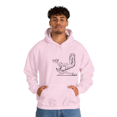 Unisex Squirrel on a Branch  Hooded Sweatshirt