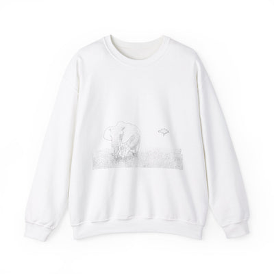 Unisex Elephant Family Sweatshirt