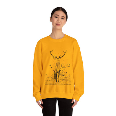 Unisex  Peaceful Deer Crewneck Sweatshirt