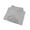 Unisex Elephant Family Hoodie