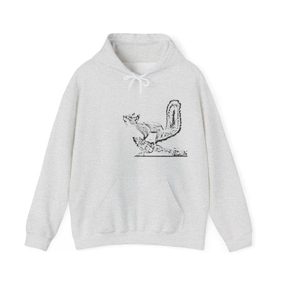 Unisex Squirrel on a Branch  Hooded Sweatshirt