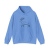 Unisex Peaceful Deer Hooded Sweatshirt