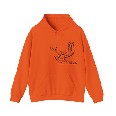 Unisex Squirrel on a Branch  Hooded Sweatshirt