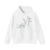 Unisex Antelope Sketch Hoodie