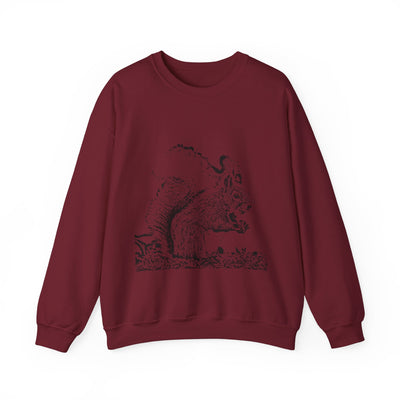 Unisex Squirrel with Nut Sweatshirt