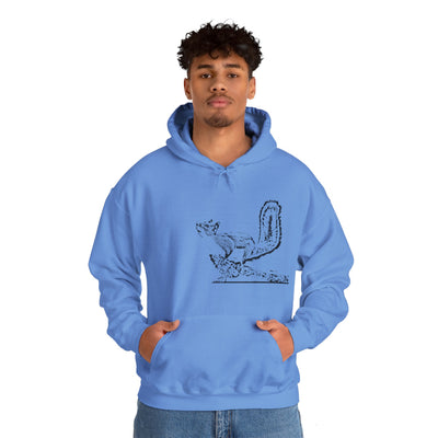 Unisex Squirrel on a Branch  Hooded Sweatshirt