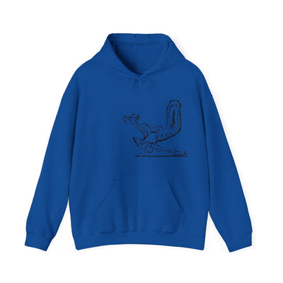 Unisex Squirrel on a Branch  Hooded Sweatshirt