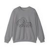 Unisex Elephant family Crewneck Sweatshirt