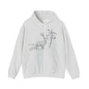 Unisex Antelope Sketch Hoodie