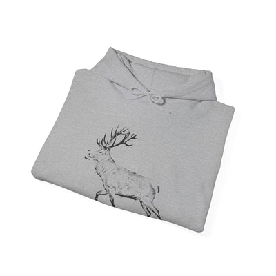 Unisex Peaceful Deer Hooded Sweatshirt