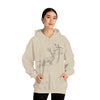 Unisex Antelope Sketch Hoodie