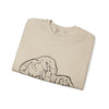 Unisex Elephant family Crewneck Sweatshirt