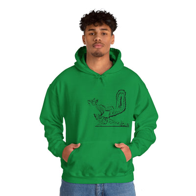 Unisex Squirrel on a Branch  Hooded Sweatshirt