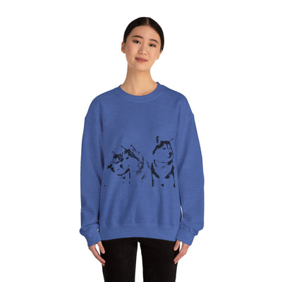 Unisex  Siberian Husky Sweatshirt