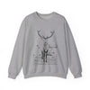 Unisex  Peaceful Deer Crewneck Sweatshirt