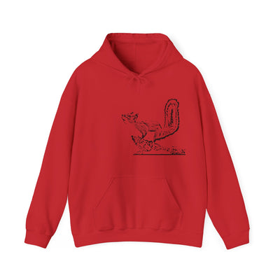 Unisex Squirrel on a Branch  Hooded Sweatshirt