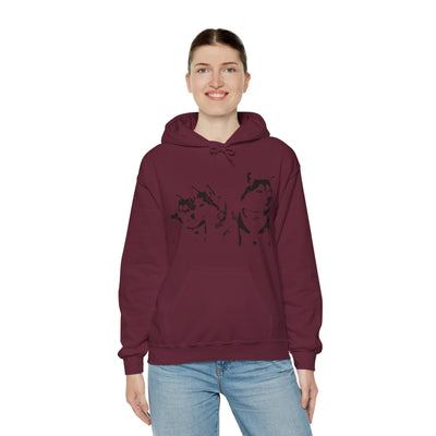 Unisex Husky  Hooded Sweatshirt