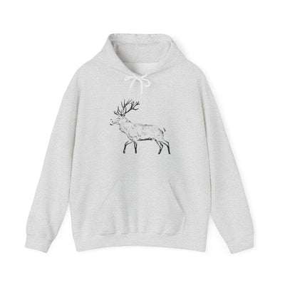 Unisex Peaceful Deer Hooded Sweatshirt