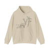 Unisex Antelope Sketch Hoodie