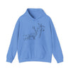 Unisex Antelope Sketch Hoodie