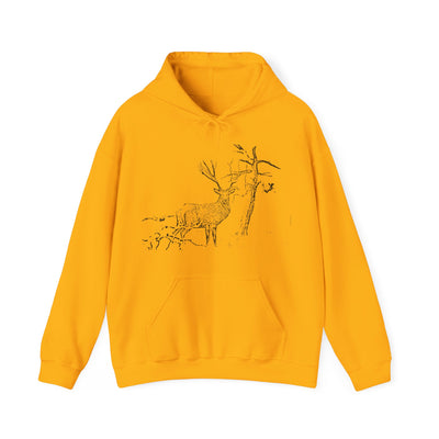 Unisex Antelope Sketch Hoodie