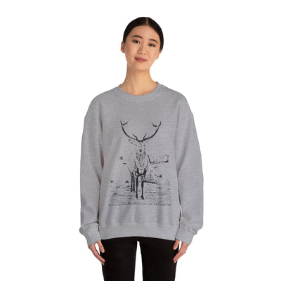 Unisex  Peaceful Deer Crewneck Sweatshirt