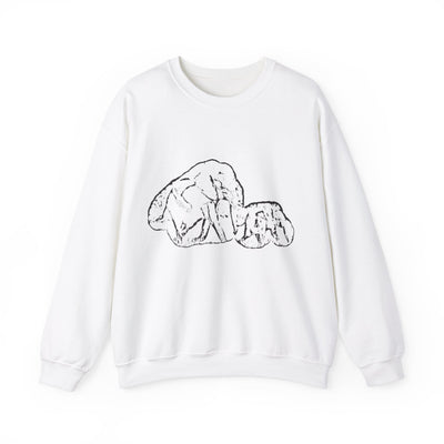 Unisex Elephant family Crewneck Sweatshirt