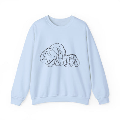 Unisex Elephant family Crewneck Sweatshirt