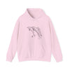 Unisex Happy Dolphins Hooded Sweatshirt