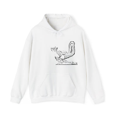 Unisex Squirrel on a Branch  Hooded Sweatshirt