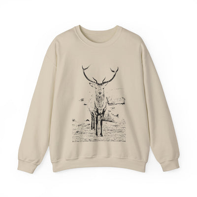 Unisex  Peaceful Deer Crewneck Sweatshirt