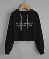 Lady'S Cropped Hoodie | AFX64CRP Independent