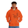 Unisex Squirrel on a Branch  Hooded Sweatshirt