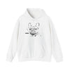 Unisex Fawn French Dog Hooded Sweatshirt