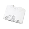 Unisex Elephant family Crewneck Sweatshirt