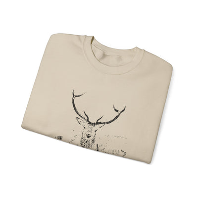 Unisex  Peaceful Deer Crewneck Sweatshirt