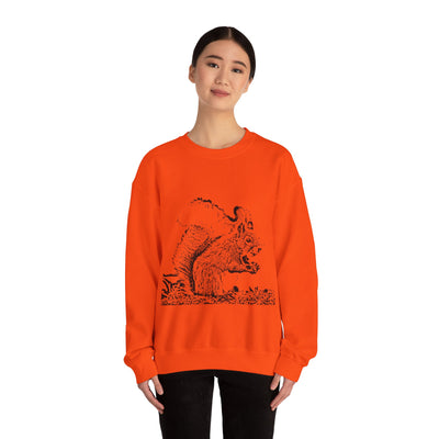 Unisex Squirrel with Nut Sweatshirt