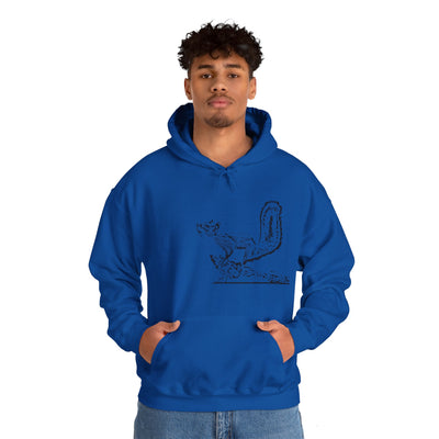 Unisex Squirrel on a Branch  Hooded Sweatshirt