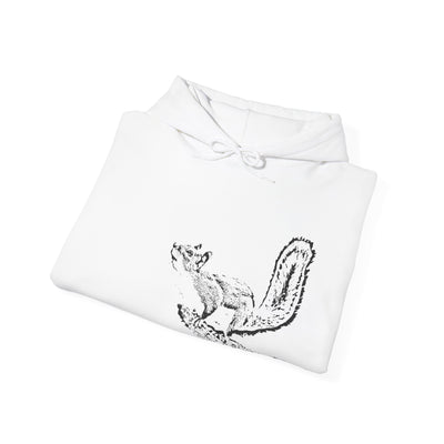 Unisex Squirrel on a Branch  Hooded Sweatshirt