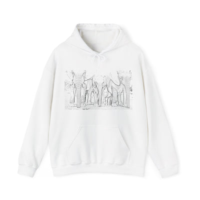 Unisex Family Elephant Hoodie