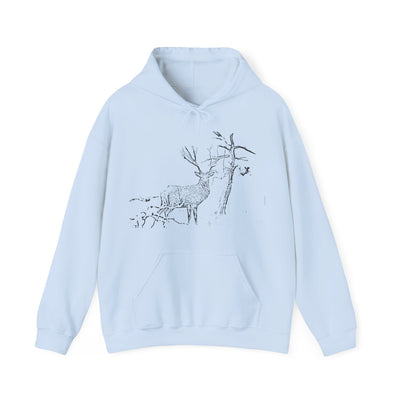 Unisex Antelope Sketch Hoodie