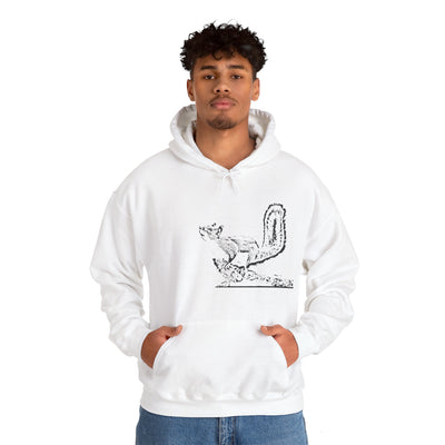 Unisex Squirrel on a Branch  Hooded Sweatshirt