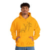 Unisex Antelope Sketch Hoodie