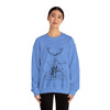 Unisex  Peaceful Deer Crewneck Sweatshirt