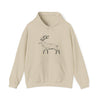 Unisex Peaceful Deer Hooded Sweatshirt